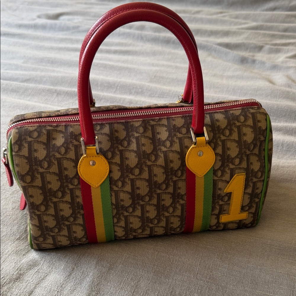 Dior Rasta Trotter Boston Bag